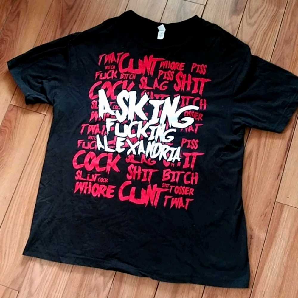 RARE Asking Alexandria Band T Shirt